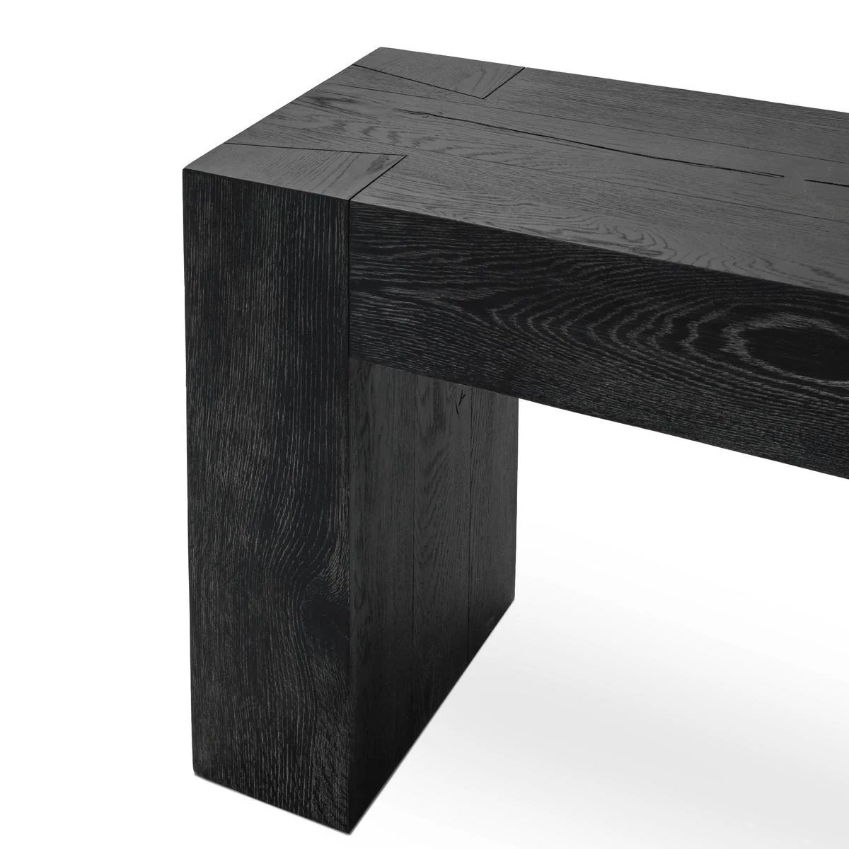 Bristol Console Table - Aged Black - Image 6