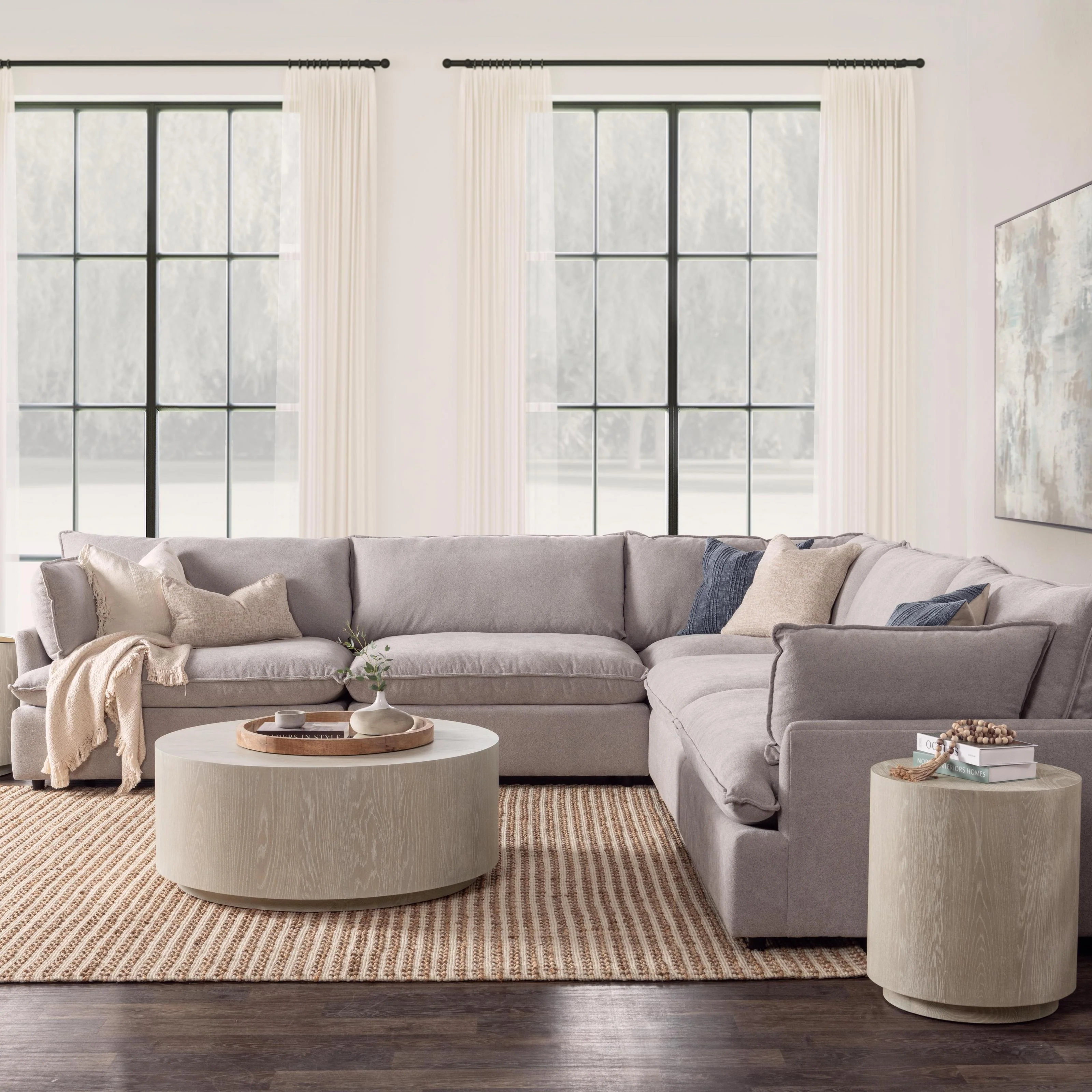 Caplan 5-Piece Modular Sectional - Image 5