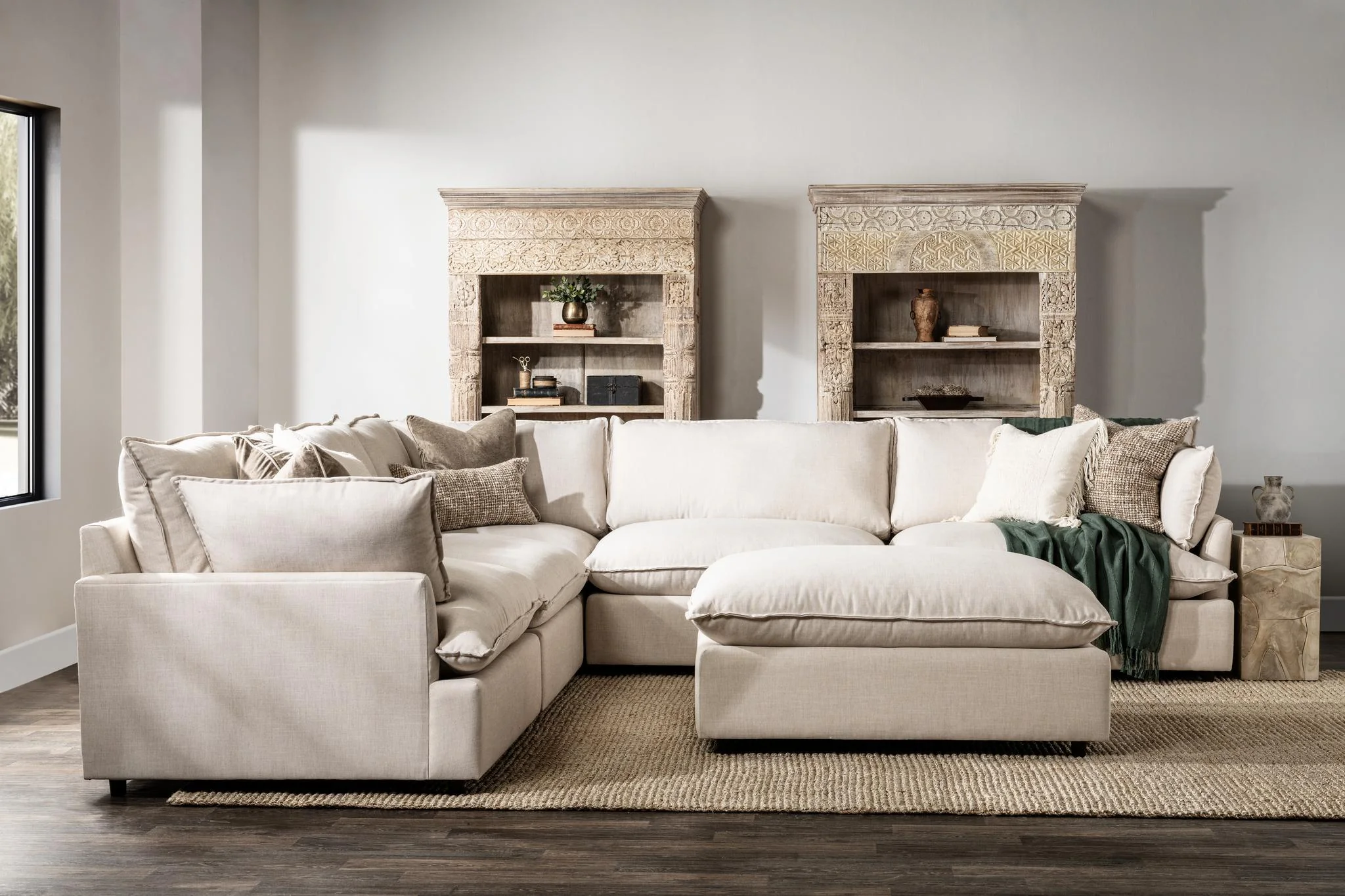 Caplan 6-Piece Modular Sectional w/ Ottoman - Image 41