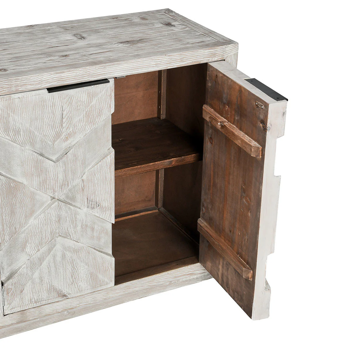 Frederick 6Dr Cabinet - Timeworn Cream - Image 8