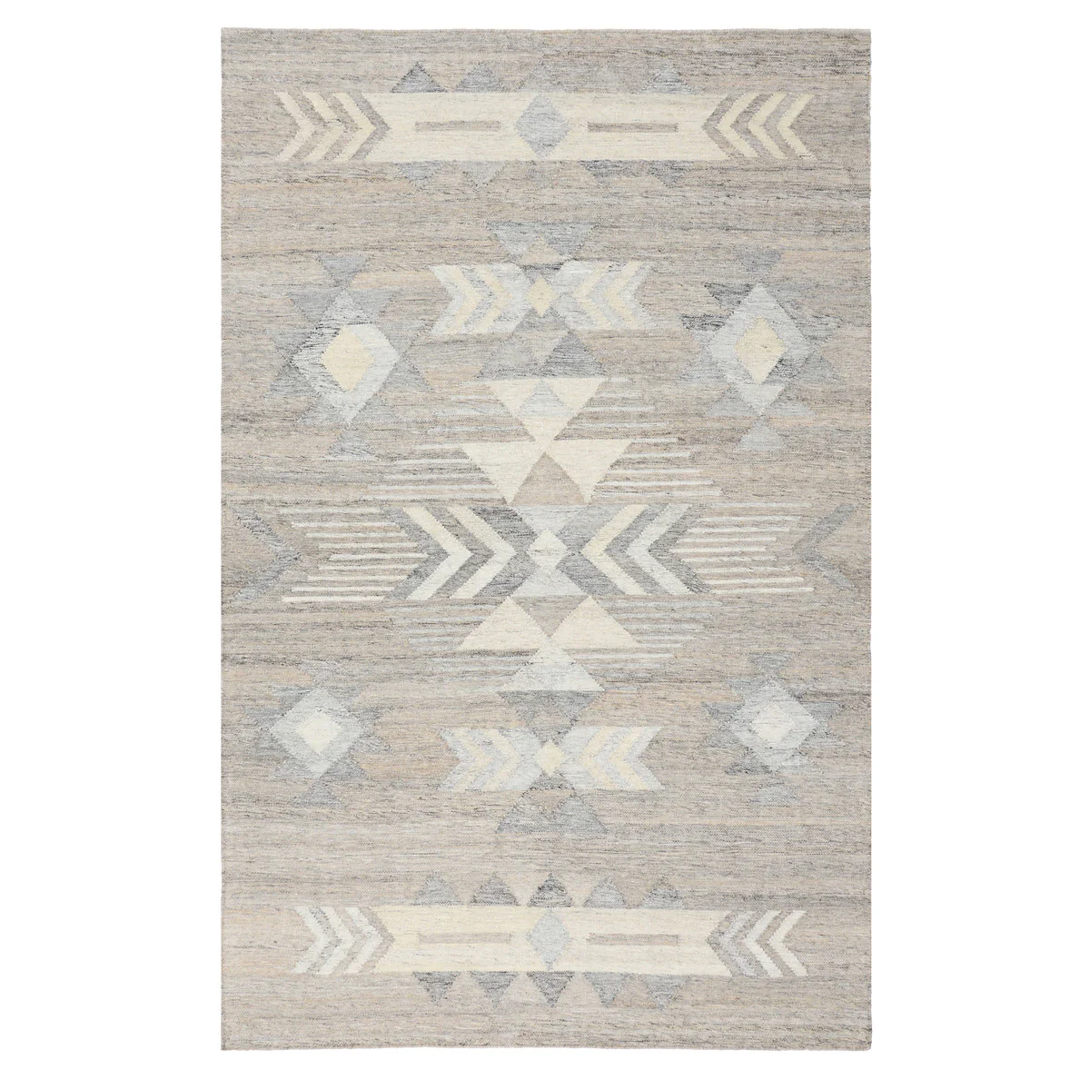 Indoor/Outdoor Caravan Rug - Gray Multi - Image 3