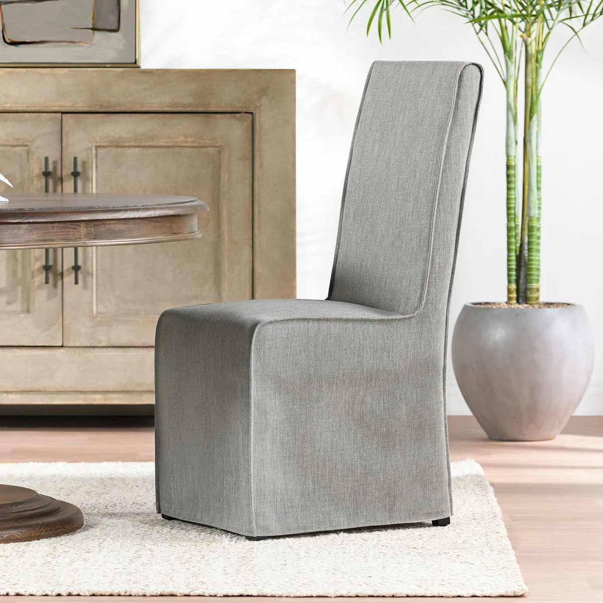 Jordan Upholstered Dining Chair Set of 2 - Image 8