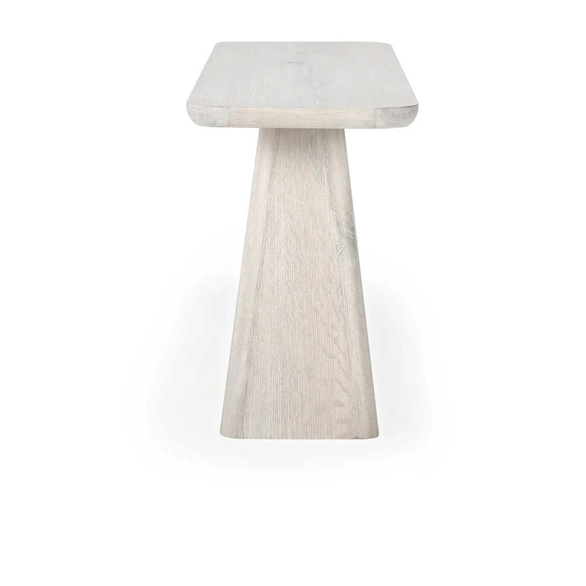Orlando Rectangle Console Table - Milk White - Image 3