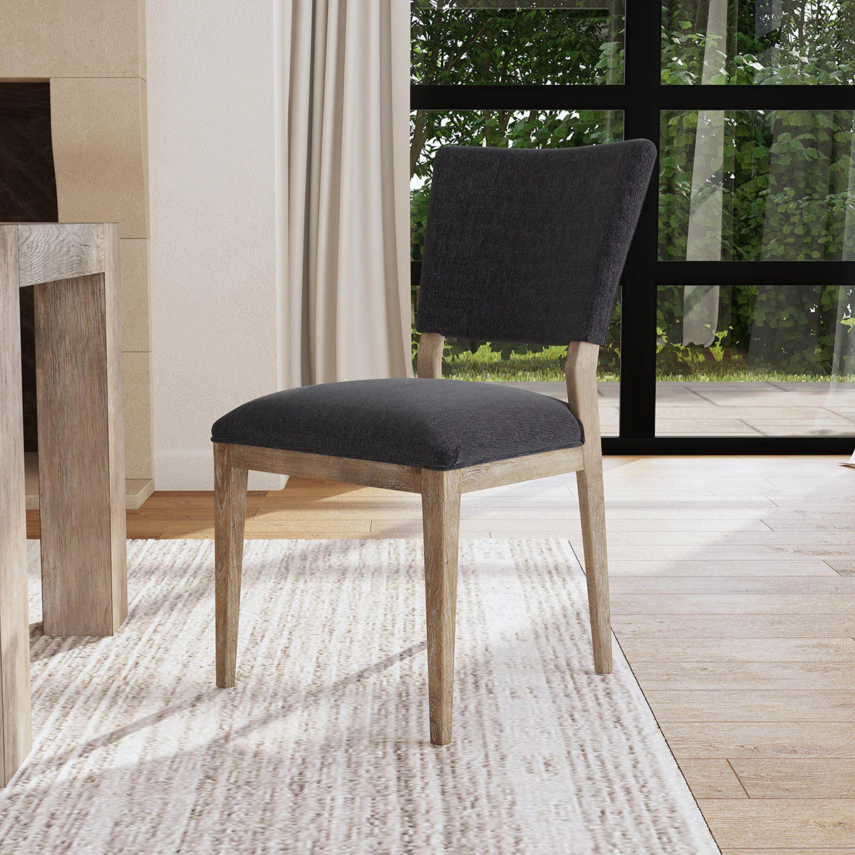 Phillip Upholstered Dining Chair Set of 2 - Image 6