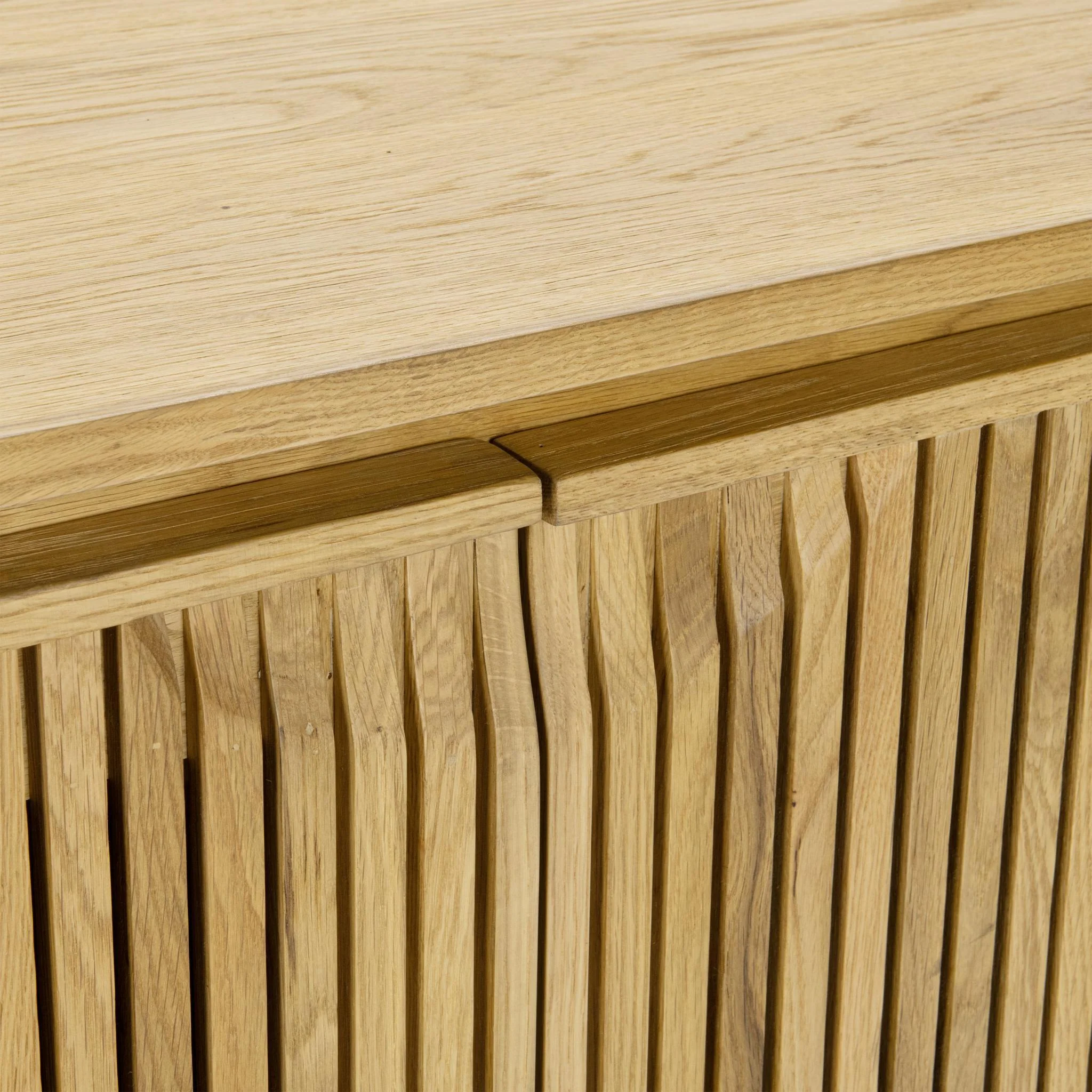 Roya 4 Door Cabinet - Natural - Image 5